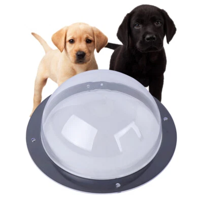 $26.60 • Buy Pet Dog Fence Window Cat Dog Peek Bubble Clear Durable Acrylic Dome Window