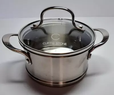 Curtis Stone Mini Multi-Cooker Steamer Insert Pot W/ Tempered Glass Lid • $25