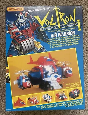 Voltron 1 AIR WARRIOR 700211 Matchbox Complete Mint (Space Land) Toy • $457.95