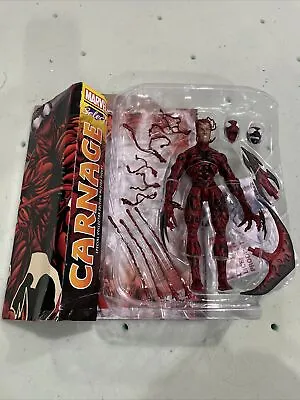 Diamond Marvel Select Toys Carnage 7” Figure Spiderman & Venom Villain Loose • $49.95