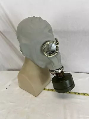 Vintage Russian GP-5 Gas Mask Chernobyl Style With Filter 1972 Date Size 4 Large • $38