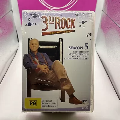 🇦🇺 3rd Rock From The Sun Season 5 Box Set DVD Comedy Region 4 Tv Show Series • $21.99