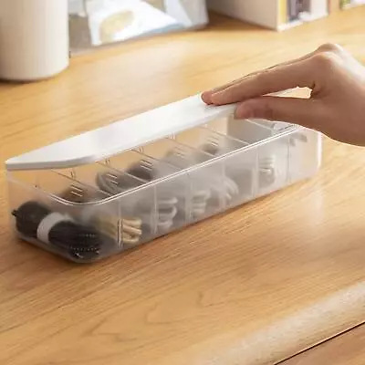 Cable Organizer Storage Box Cable Cord Management Box Power • £10.02