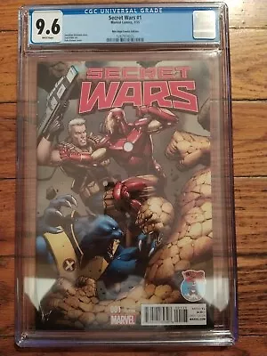 SECRET WARS (2015) # 1 Mile High Comics Variant Cover CGC 9.8  • $72.70