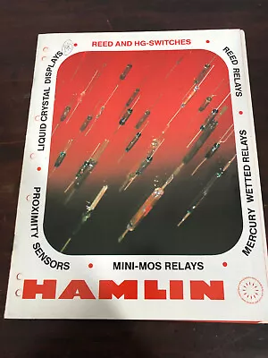 Vintage Hamlin Reed And Hg-Switches Catalog • $18