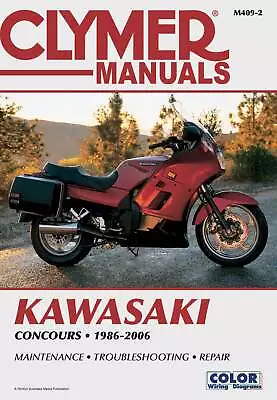 Kawasaki Zg1000 Concours 1986-2006 Clymer Shop Service Repair Manual Haynes Book • $37.51