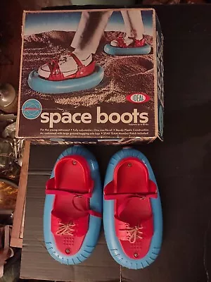 Ideal Toys Vintage 1969  Star Team Space Boots/Shoes + Original Box • $75