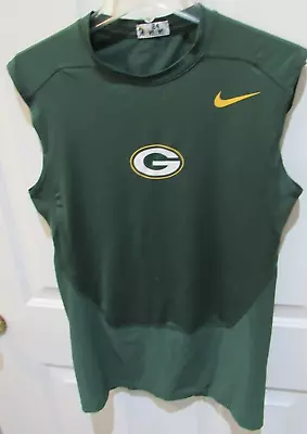 QUINTEN ROLLINS Green Bay Packers NFL Football Team Issue Undershirt Nike LARGE • $74.99