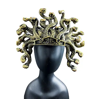 MEDUSA HEADDRESS Snake Head Band Costume • $18.95