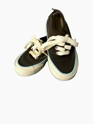 Morgan & Milo Sneakers Brown Shoes Toddler Boys 8 Canvas Athletic OB2001CV • $9.56