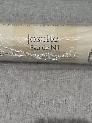 Laura Ashley WALLPAPER Josette Eau De Nil One Single Roll W095254-A/1 Unused • £18