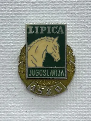 Vintage Stick Pin - Lipica Horse Stud Farm - Jugoslavija • £2.99