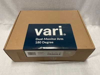 $91 • Buy NEW Vari (VariDesk) Dual-Monitor Arm 180 Degree 41513