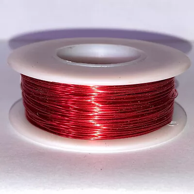 Magnet Wire 24 AWG Gauge Enameled Copper  1/4 Lb.  198 Ft.  155C Coil Winding • $6.95