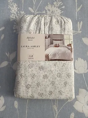 £20 • Buy Laura Ashley Alphabet - 100% Cotton Duvet Cover Pillowcase Set Bedding - Toddler