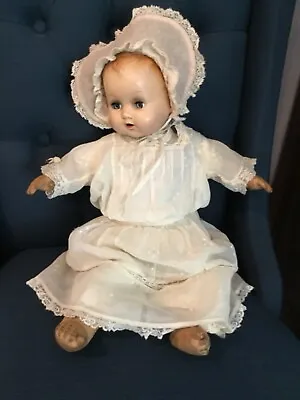 Vintage Doll With Magic Skin Molded Hair Cryer Original Clothing  19  • $29.95