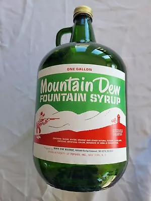 Mountain Dew Fountain Syrup  Jug / Bottle  Read Description  • $45