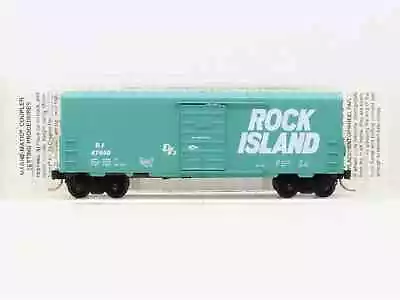 N Scale Micro-trains Mtl 24270 Ri Rock Island 40' Single Door Box Car #47440 • $18