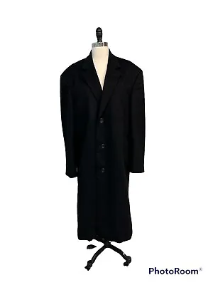 Black 100% Cashmere Overcoat • $120