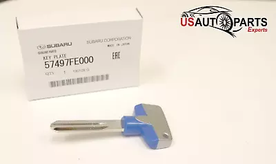 Genuine Subaru -  Titanium Key Blank  - NEW - 2004 - Impreza - STI - 57497FE000 • $31.20