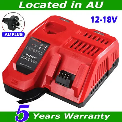 For MILWAUKEE  M12-18FC Fast Rapid M12&M18B6 Battery Charger - AU STOCK • $26.92