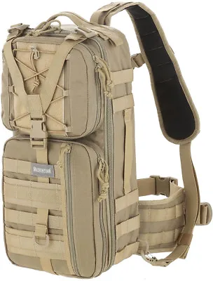 Maxpedition Small Gila Gearslinger Backpack Khaki Pt1061k • $79.87