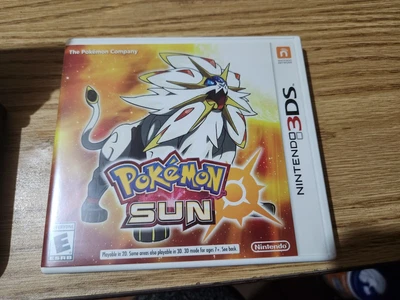 $15 • Buy Nintendo 3DS Pokemon Sun Game (2016) With Box-Tested-Authentic