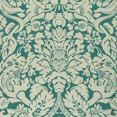 Clarke And Clarke Valentina Wallpaper Damask Classic Metallic Paste The Wall • £9.99