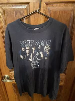Vintage 2005-6 Scorpions Unbreakable Tour T Shirt Y2K XL • $40