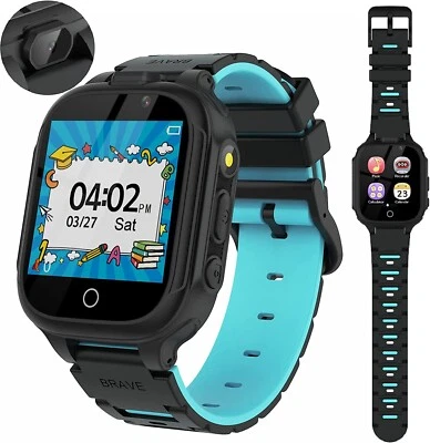 $63.50 • Buy Smart Watch For Kids - Boys Girls Smartwatch With 24 Games Music MP3 Player 2 HD