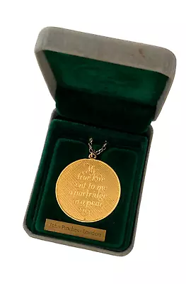 £60 • Buy John Pinches Sterling Silver Gilt My True Love ... Partridge Pear Tree  Necklace