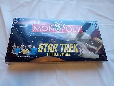 Monopoly STAR TREK LIMITED Edition 2000 Game Collectible Pewter Tokens Open Box • $119.99