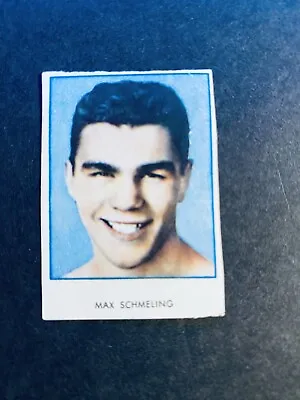 1959 Rekord Swedish Boxing Max Schmeling Hand-Cut Boxing Card • $19.95