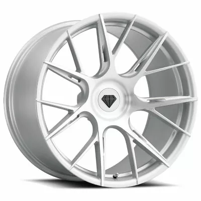 20  Blaque Diamond BD-F18 Silver Forged Wheels Rims Fits Infiniti G35 Coupe • $3632.44