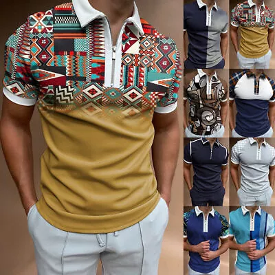 European And American Men's Fashion Casual Short Sleeve • $26.85