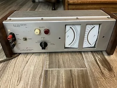 Vintage J-omega Co Rare D-C 413A VOM Volt-Ohm Meter AS-IS Powers On Electronics • $75