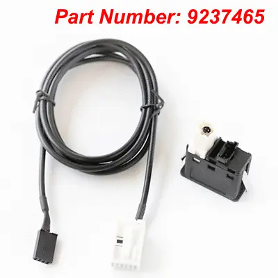 AUX/USB Plug Switch Audio Adapter Cable For BMW E60 E63 E64 E66 E81 E82 E70 E90 • $20.60