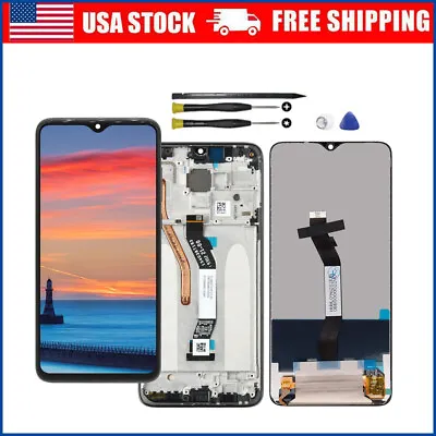 LCD Display Touch Screen Digitizer ± Frame For Xiaomi Redmi Note 6 7 8 9 Pro 9S • $24.89