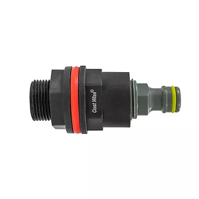 3/4  Bsp (26mm Hole) Water Butt/rain Barrel/tank Outlet Adaptor+hose Connector • £7.69