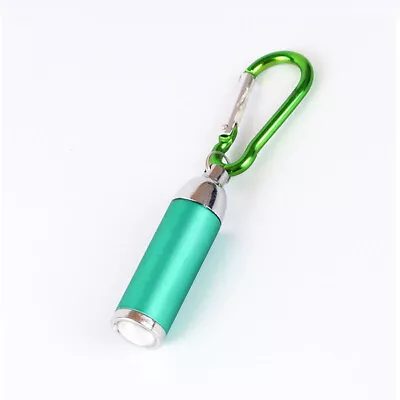 Mini Flashlight Telescopic Strong Light Torch With Keychain Pendant Buckle Gift • $4.99