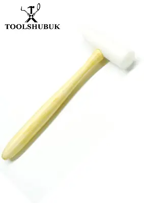 Nylon Hammers Non Marring 4-3/4” Large Plastic Wedge Head Repousse Metal Forming • £10.99