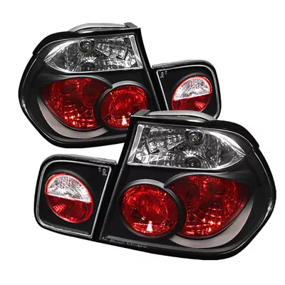 Spyder Fits BMW E46 3-Series 99-01 4Dr Euro Style Tail Lights- Black • $211.99