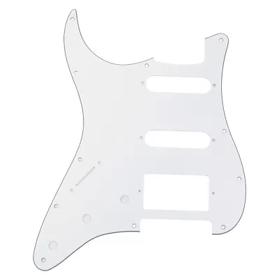 £11.99 • Buy Left Handed Lefty Electric Guitar Pickguard For Fender Strat Parts HSS 3 Ply