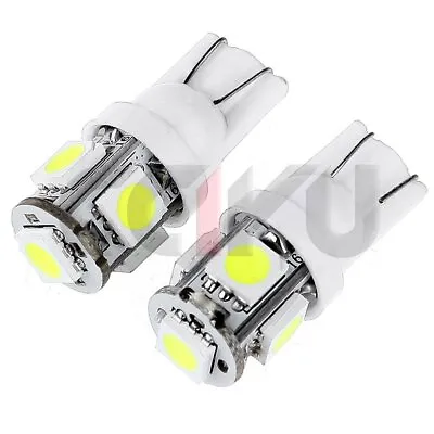 8x T10 5050 LED White Instrument Cluster Panel Lights Lamp Bulb For Toyota Mazda • $8.34