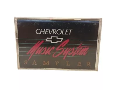 MFSL CHEVROLET MUSIC SYSTEM Cassette Mobile Fidelity Sound Lab Corvette ZR-1 NOS • $99.99