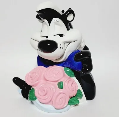 Pepe Le Pew And Penelope Cookie Jar Vintage Looney Tunes  1998 Warner Bros • $134.99