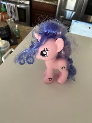 My Little Pony G4 Royal Ribbon Unicorn 6  Figure Brushable Doll Purple Toy • $5.45