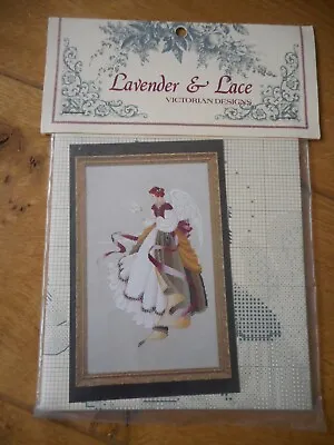 Lavender & Lace Cross Stitch Chart - Angel Of Grace • £9