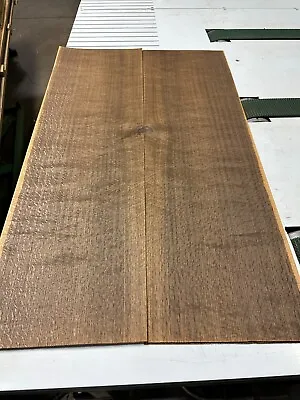 Oak Raw Wood Veneer 2 Sheets 44'' X 12'' 232N • $23.99