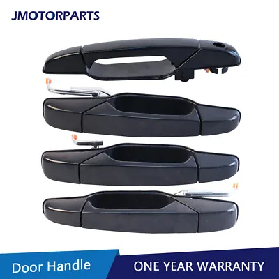 Set(4) Front Exterior Door Handle For 07-13 Chevy Silverado GMC Sierra 1500/2500 • $29.97